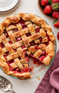 Strawberry Rhubarb Pie — 9-Inch