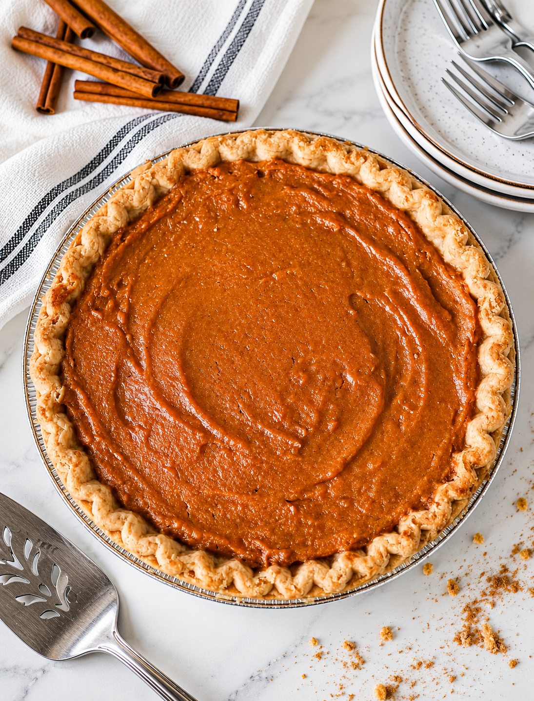 Sweet Potato Pie — 9-Inch