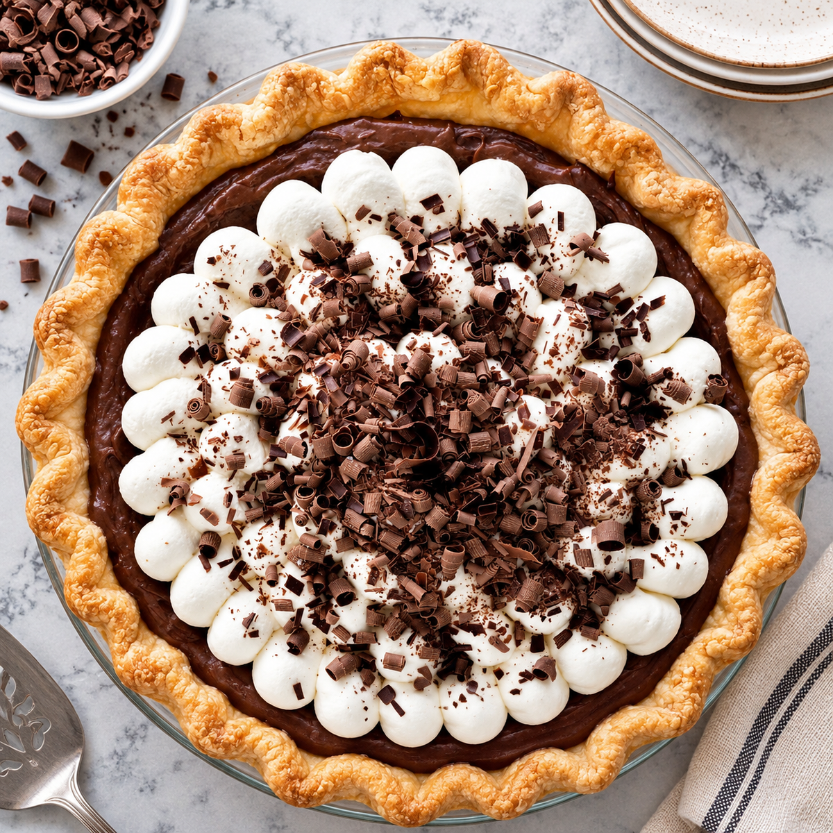 Chocolate Pie — 9-Inch