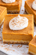Pumpkin Bar — 8 × 8 pan